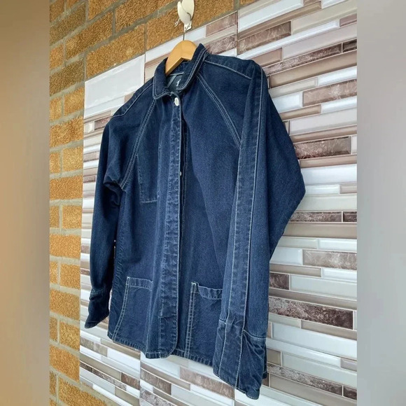 SIDELINE BETH INDIGO JACKET XS - Picture 6 of 15